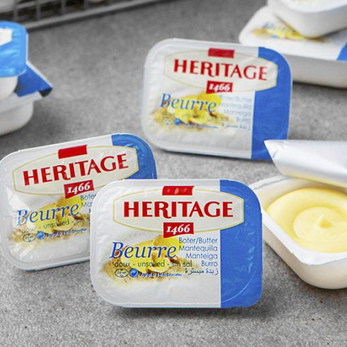 Lot de 10 Carrés de Beurre Heritage 10G
