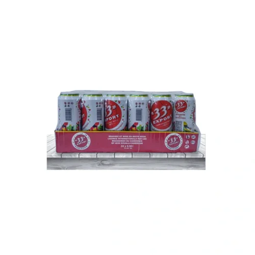 BIERE 33 EXPORT CANETTE 50 CL PALETTE DE 24