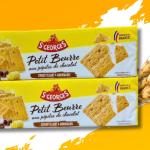 BISCUIT PETIT BEURRE AUX PEPITES DE CHOCOLAT ST GEORGES 200G
