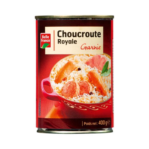 CHOUCROUTE ROYALE GARNIE BELLE FRANCE 400G