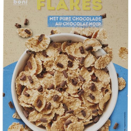 CORN FLAKES CHOCO NOIR BONI 475G