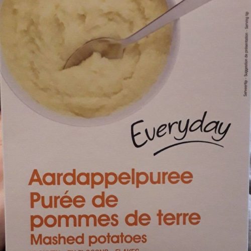 PUREE DE POMME DE TERRE Aardapplelpuree