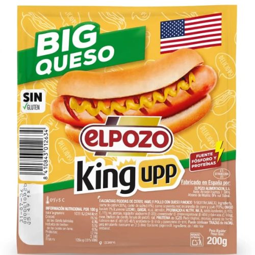 HOT DOG BIG QUESO ELPOZO 200G