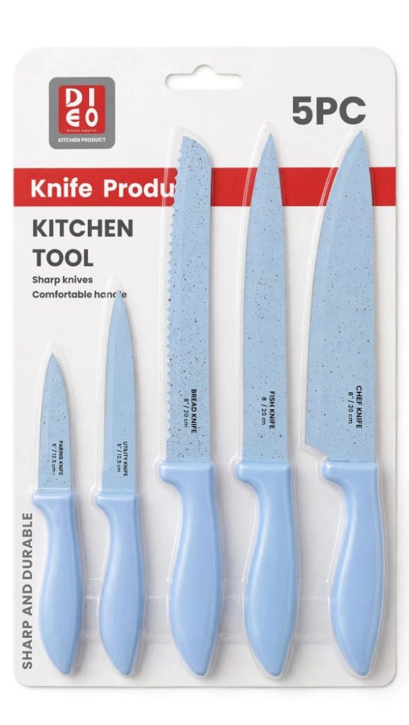 SET DE COUTEAUX DIEO 5008S 5PCS
