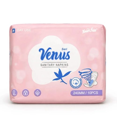 SERVIETTE HYG VENUS DAY USE 240MM 10PCS