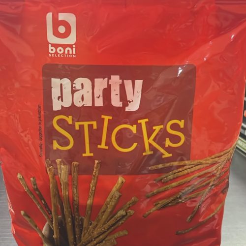 BISCUIT PARTY STICKS 250G