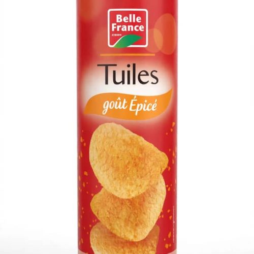 CHIPS TUILES GOUT EPICES BF 170G