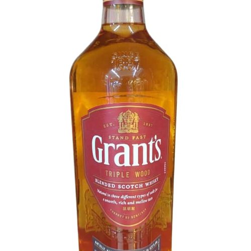 WHISKY GRANT&rsquo;S TRIPLE WOOD 70CL SANS VERRE
