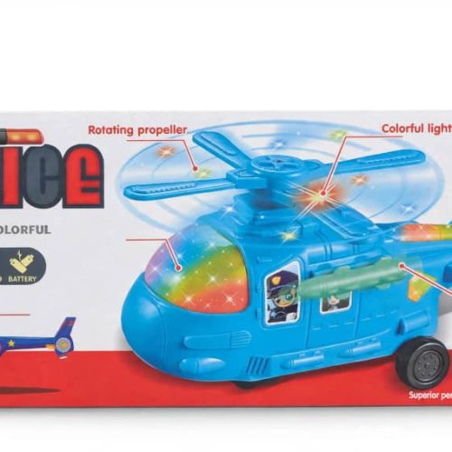JOUET HELICOPTERE POLICE NO.JYD181A-1