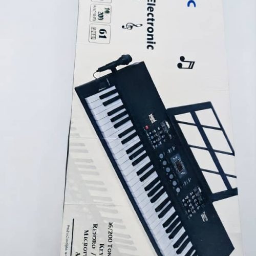 JOUET PIANO 61 KEYS ELECTRONIC KEYBOARD 80-669