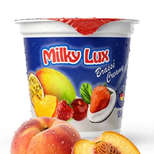 YAOURT MILKY LUX PECHE PASSON 125G