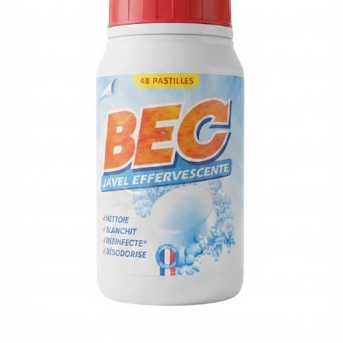 JAVEL EFFERVESCENT BEC 48 PASTILLE FLACON 160G