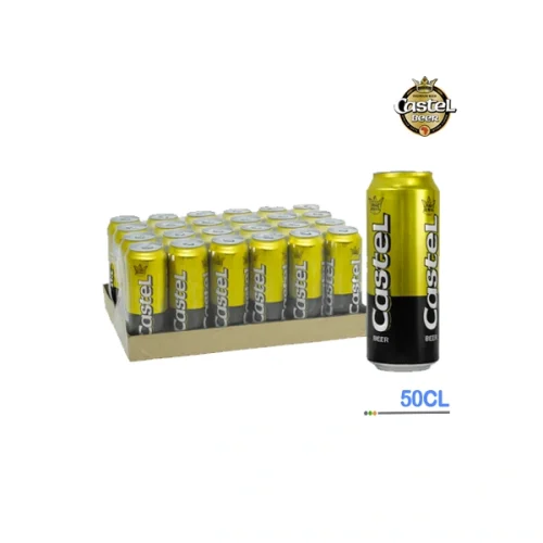 PALETTE DE CANETTE CASTEL BEER 50CL*24