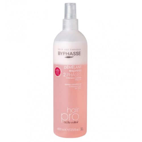 DEMELANT EXPRESS 2 PHASES CHEVEUX COLORES BYPHASSE 400ML