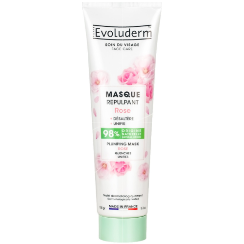 MASQUE DE VISAGE REPULPANT ROSE EVOLUDERM 150G