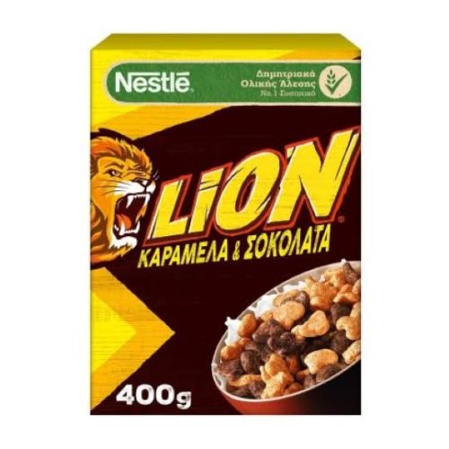 CORN FLAKES LION NESTLE CARAMEL & CHOCO 480G
