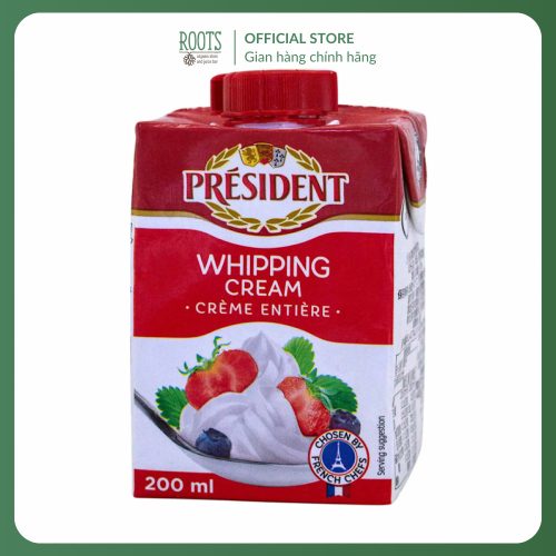 CREME ENTIERE WHIPPING PRESIDENT 200ML