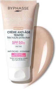 CREME ANTI AGE TEINTE 50ML BIPHASSE