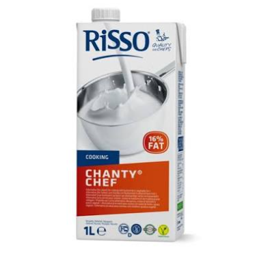 CREME COOKING RISSO CHANTY CHEF BRICK 1L