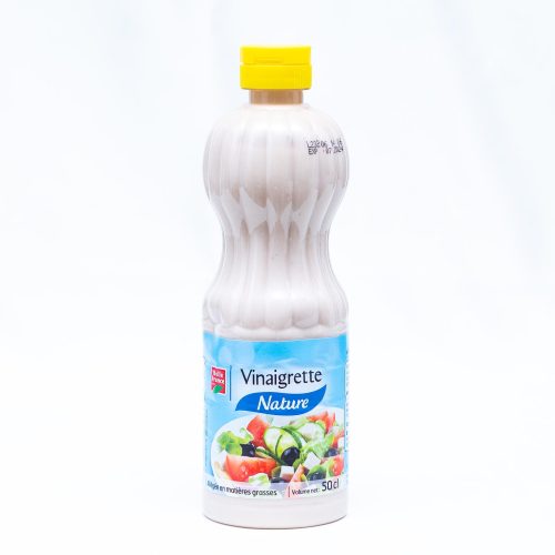 VINAIGRETTE NATURE ALLEGEE EN MATIERES GRASSES 50CL BF