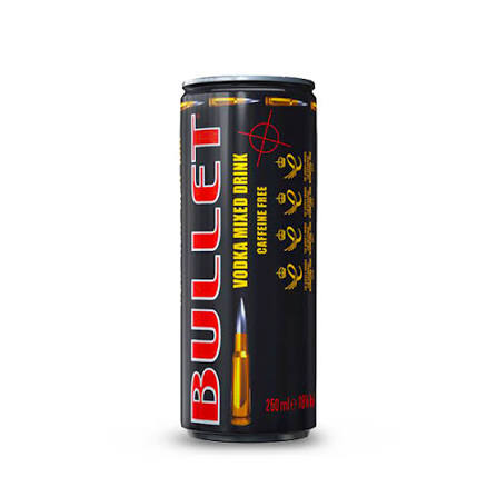 VODKA MIXED DRINK BULLET 250ML