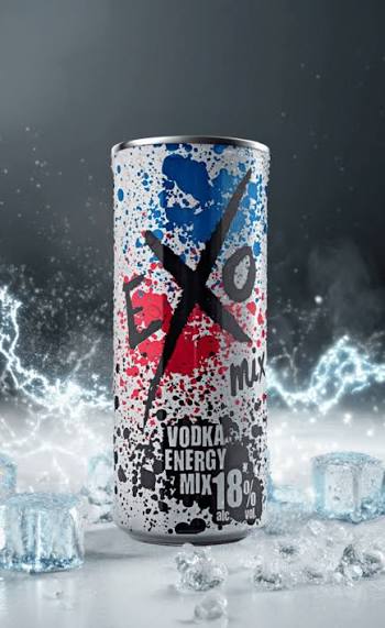 VODKA ENERGY MIX EXO 18% 250ML