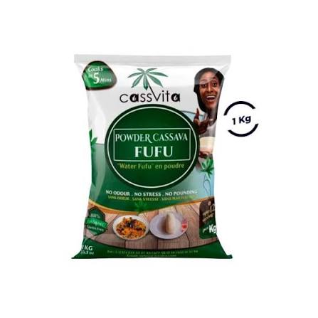 WATER FUFU EN POUDRE CASSVITA 100G