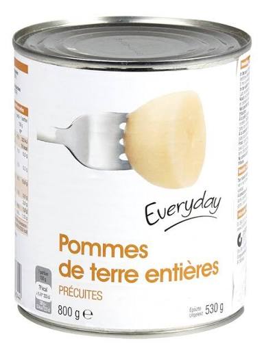 POMMES DE TERRE EVERYDAY 800G