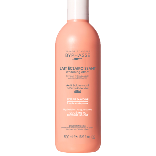 lait éclaircissant Extrait d’avoine BYPHASSE 500ml