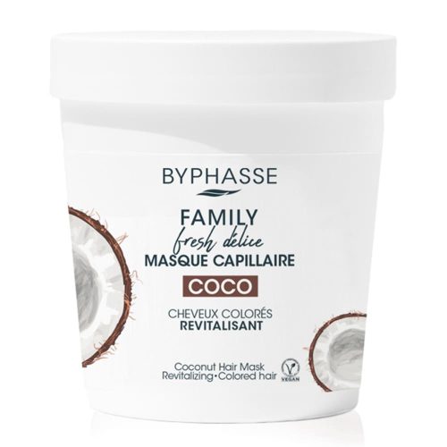 MASQUE CAPILLAIRE FAMILY FRESH COCO 250ML BYPHASSE