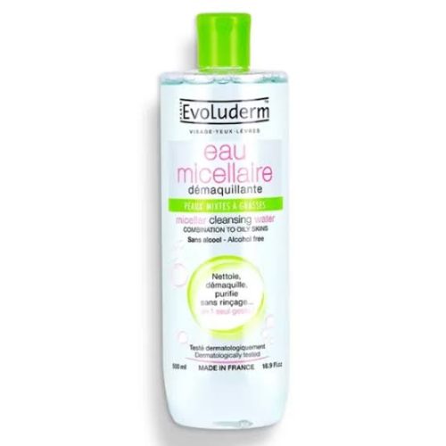 EAU MICELLAIRE PURIFIANTE EVOLUDERM 500ML