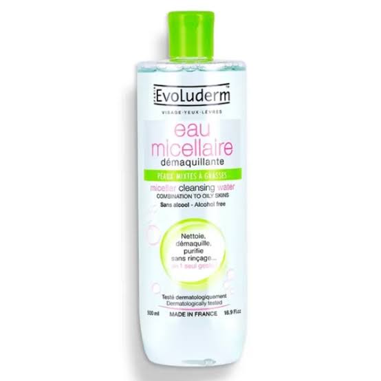 EAU MICELLAIRE PURIFIANTE EVOLUDERM 500ML