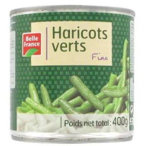 HARICOTS VERTS FINS 400G BF
