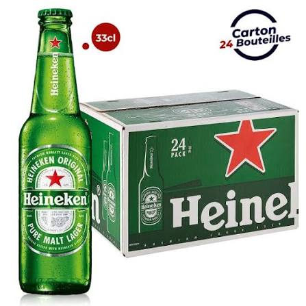 BIERE HEINEKEN 33CL PACK 24