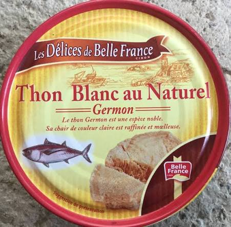 THON BLANC AU NATURE LES DELICES BF 160G