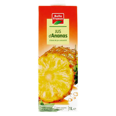 JUS ANANAS BELLE FRANCE 1L