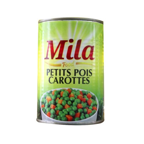 PETIT POIS ET CAROTTES MILA 400G