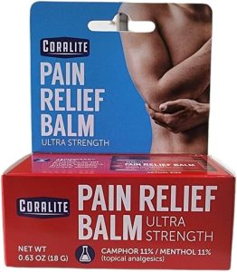 BAUME DE SOULAGEMENT DE DOULEURS 18G CORALITE