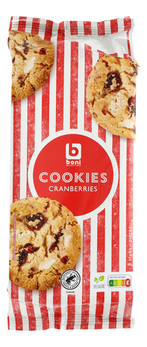 BISCUIT COOKIES CRANBERRIES 200G