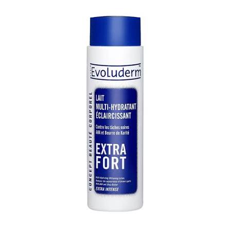 LAIT MULTI-HYDRATANT ECLAIRCISSANT EXTRA FORT 500ML EVOLUDERM