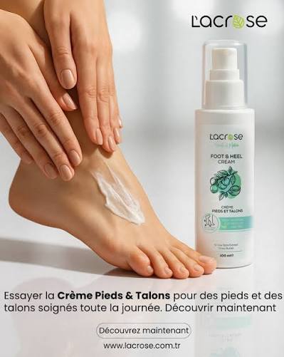 L’ACROSE FOOT AND HEEL CREAM 100ML
