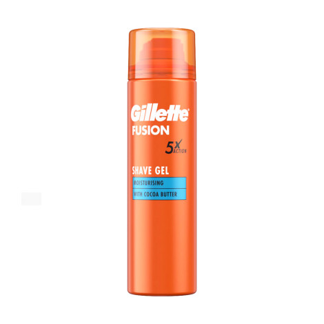 GEL A RASER GILLETTE FUSION 5X ACTION 200ML