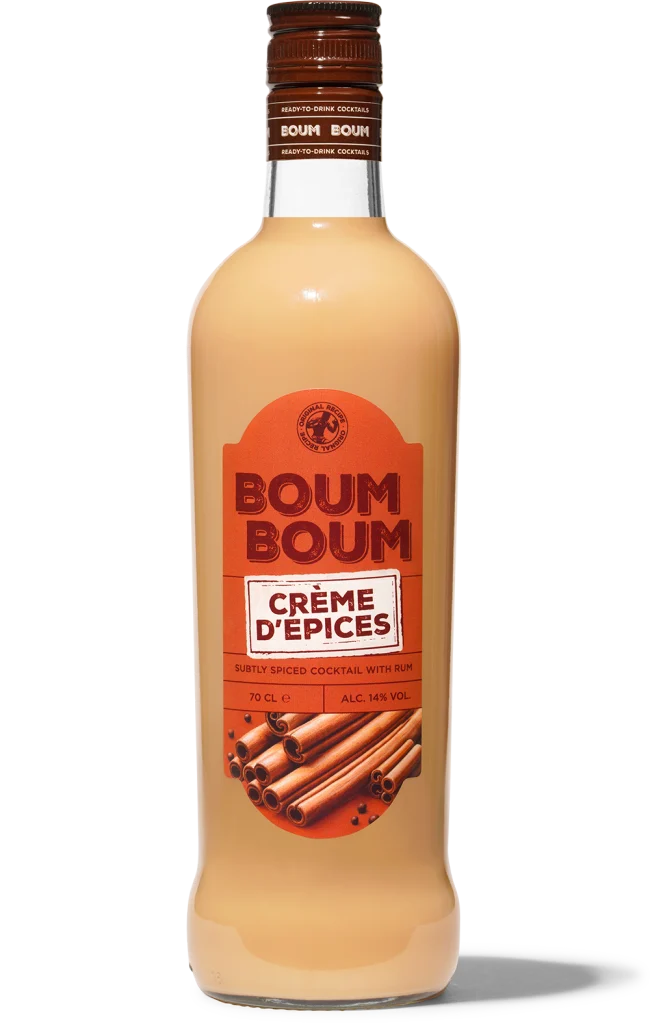 LIQUEUR CREME BOUM BOUM CREME D&rsquo;EPICES 70CL