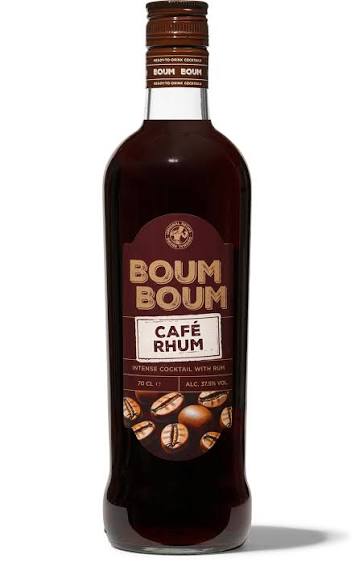 LIQUEUR CREME BOUM BOUM RHUM CAFE 70CL