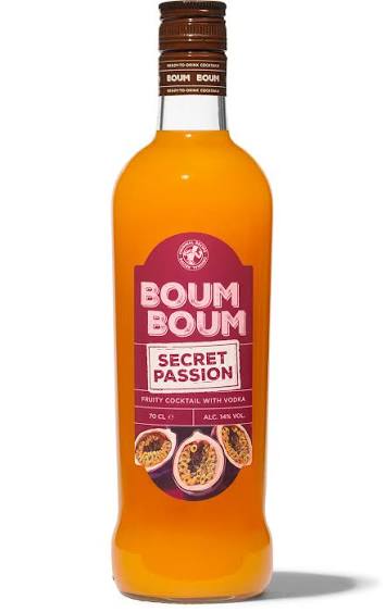 LIQUEUR CREME BOUM BOUM SECRET PASSION 70CL