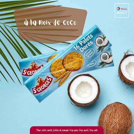 BISCUITS A LA NOIX DE COCO 125G ST GEORGES