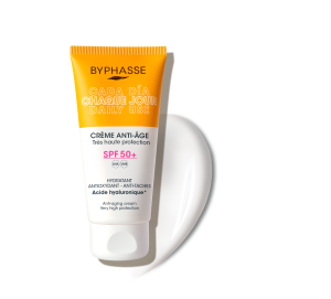 CREME SOIN DU VISAGE ANTI-AGE TRES HAUTE PROTECTION 3EN1 HYDRATANT 50ML BYPHASSE
