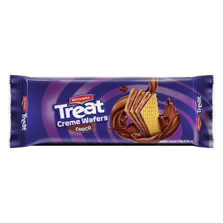 BISCUIT TREAT CREME WAFERS 150G