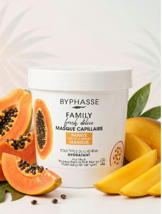 BYPHASSE FAMILY MASQUE CAPILLAIRE PAPAYE FRUIT PASSION 250ML