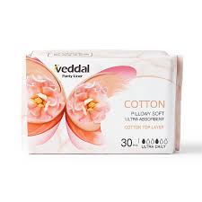 VEDDAL COTTON ULTRA DAILY 30PCS